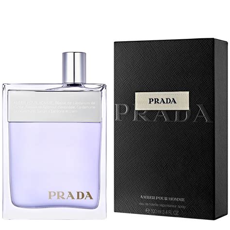 prada men's cologne amber